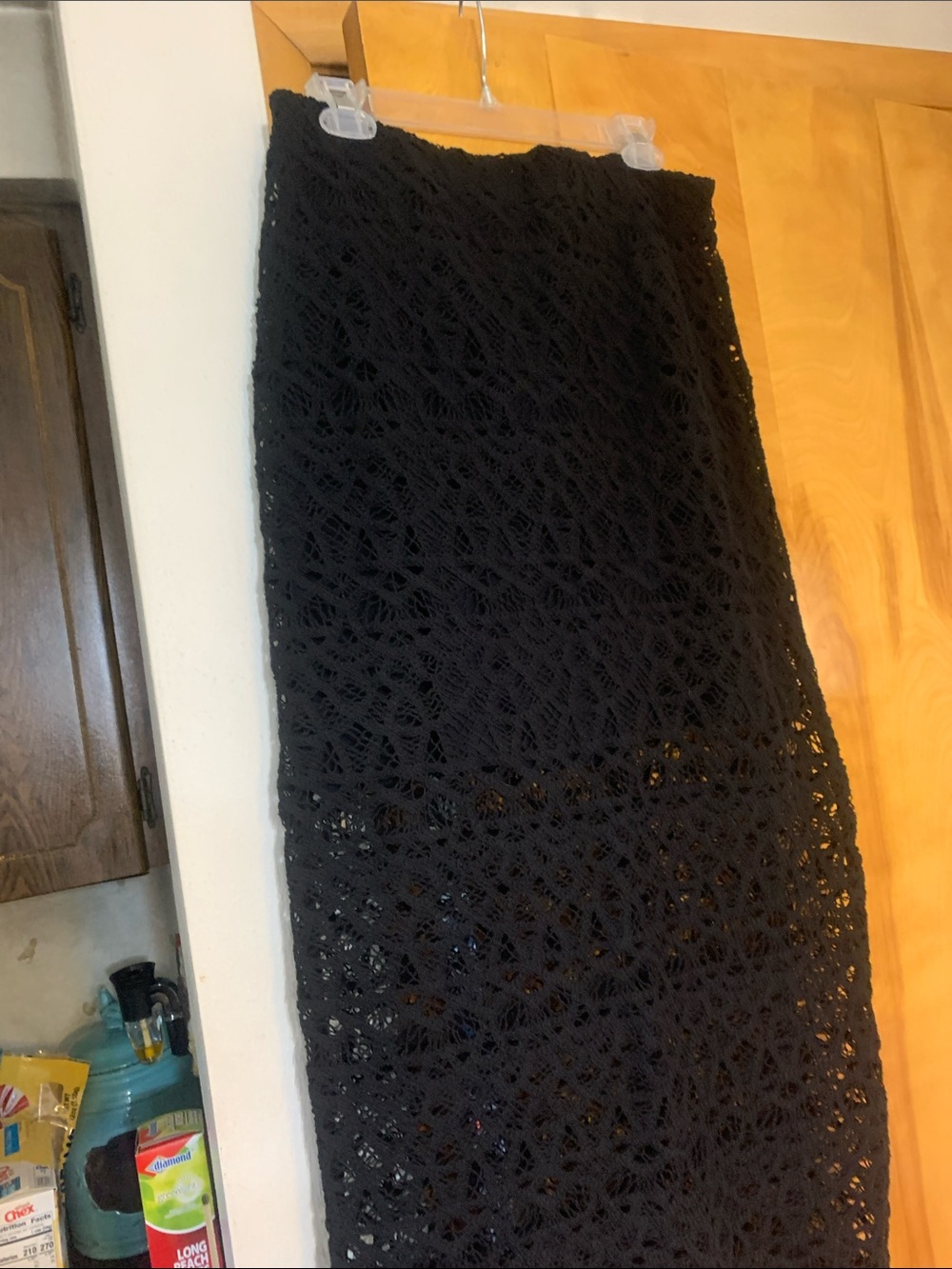 Black skirt